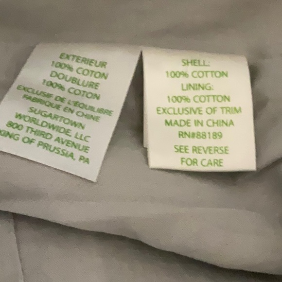 Lilly Pulitzer Mila Shiftdress Seaside Gray Size 4 - Picture 7 of 7